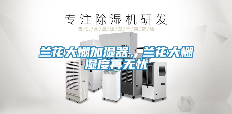 蘭花大棚加濕器，蘭花大棚濕度再無憂