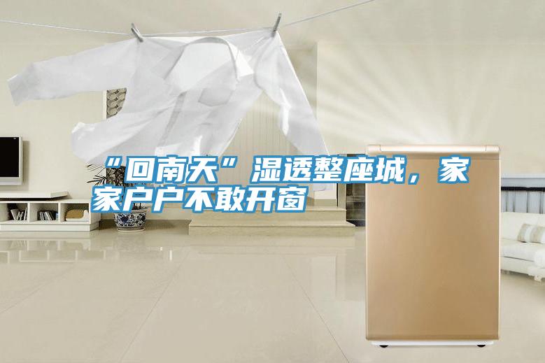 “回南天”濕透整座城，家家戶戶不敢開窗