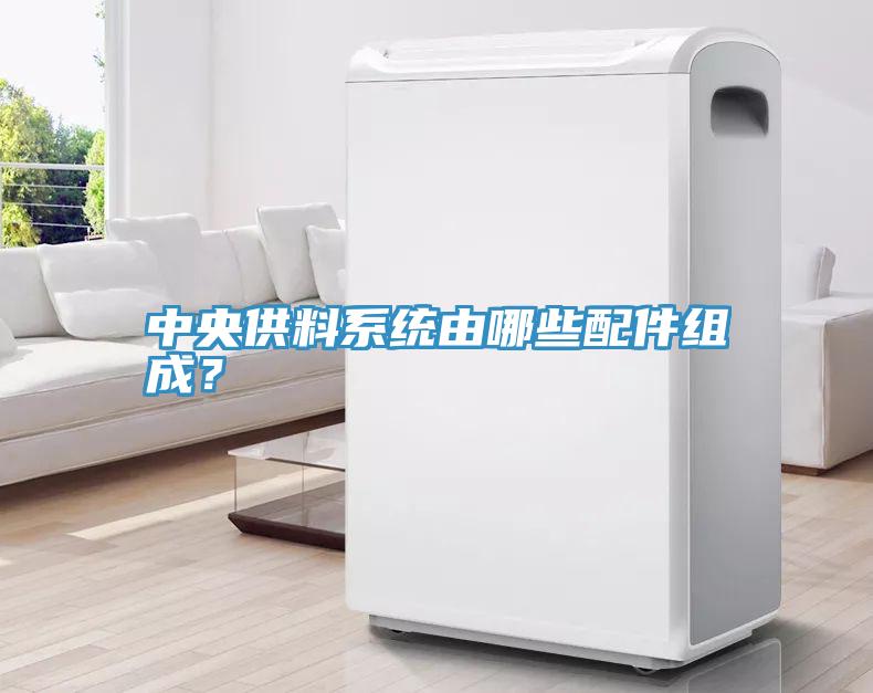 中央供料係統由哪些配件組成？