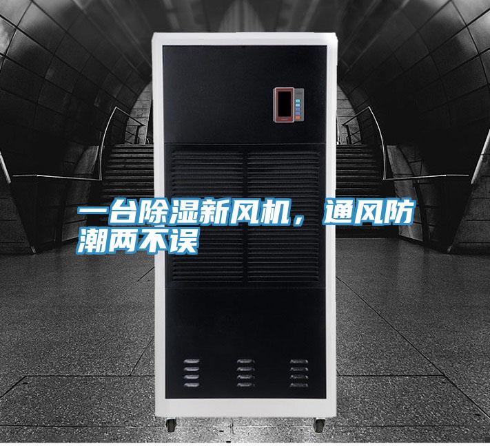 一台除濕新風機，通風防潮兩不誤