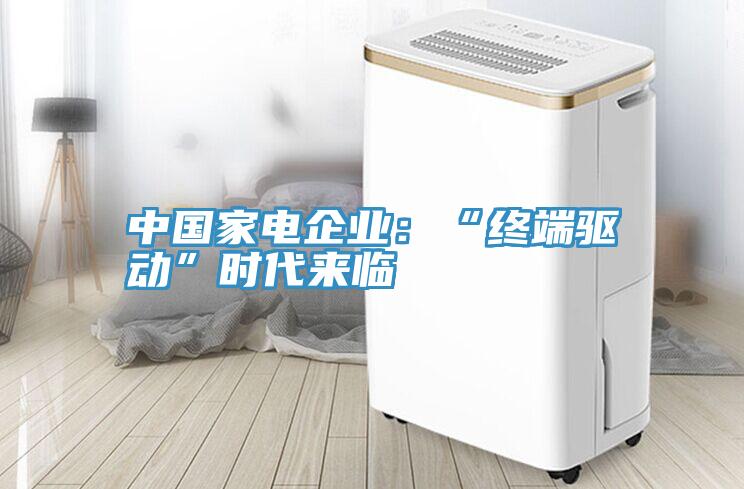 中國家電企業：“終端驅動”時代來臨