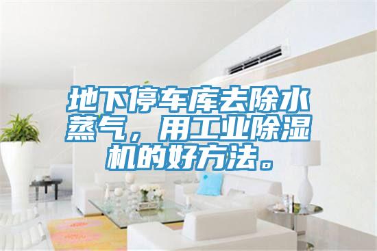 地下停車庫去除水蒸氣，用工業小黄片软件免费下载的好方法。
