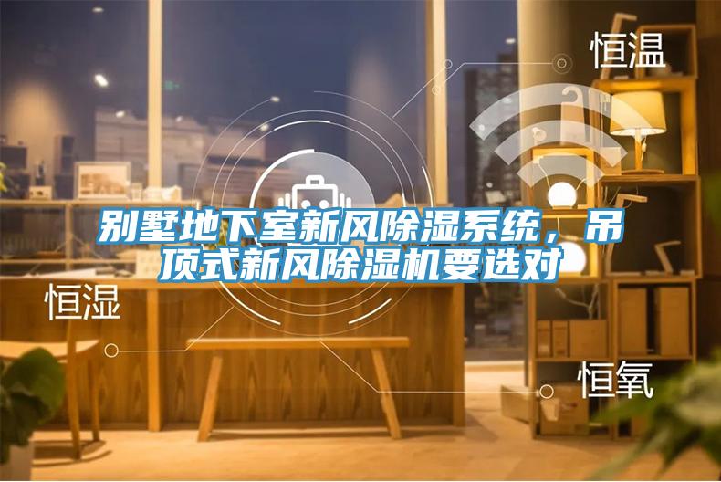 別墅地下室新風除濕係統，吊頂式新風小黄片软件免费下载要選對