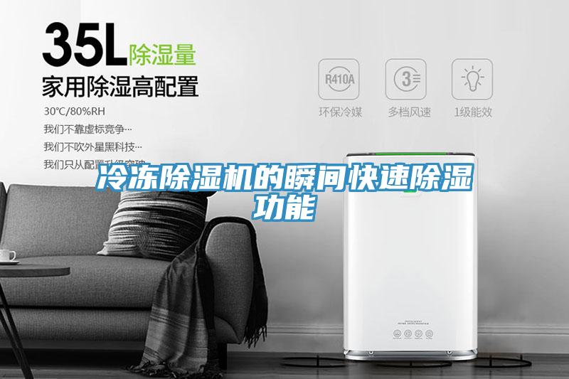 冷凍小黄片软件免费下载的瞬間快速除濕功能