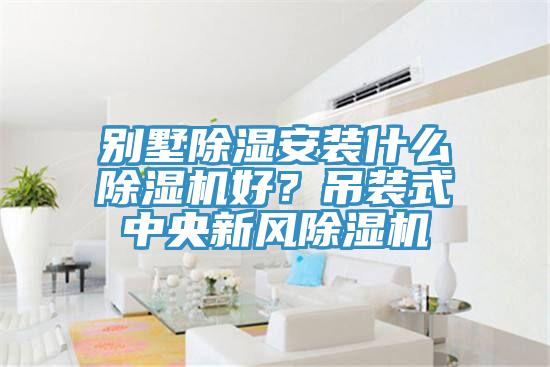 別墅除濕安裝什麽小黄片软件免费下载好？吊裝式中央新風小黄片软件免费下载
