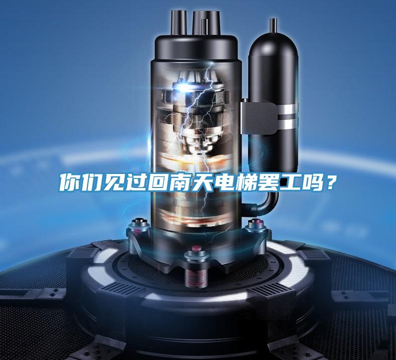 你們見過回南天電梯罷工嗎？