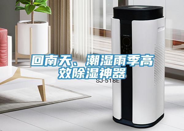 回南天、潮濕雨季高效除濕神器