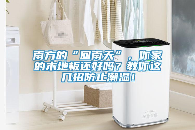 南方的“回南天”，你家的木地板還好嗎？教你這幾招防止潮濕！