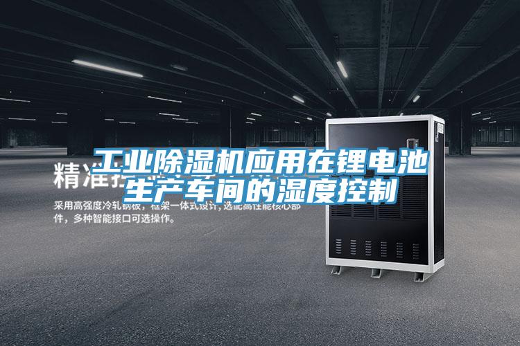 工業小黄片软件免费下载應用在鋰電池生產車間的濕度控製