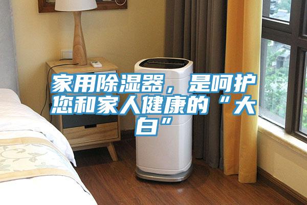 家用除濕器，是嗬護您和家人健康的“大白”