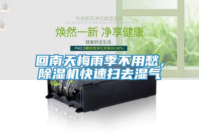 回南天梅雨季不用愁，小黄片软件免费下载快速掃去濕氣