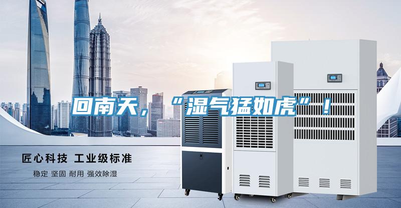 回南天，“濕氣猛如虎”！