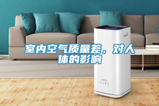 室內空氣質量差，對人體的影響