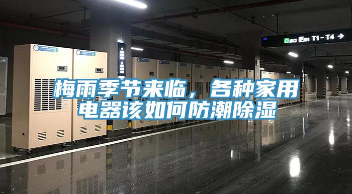 梅雨季節來臨，各種家用電器該如何防潮除濕