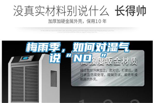 梅雨季，如何對濕氣說“NO ”