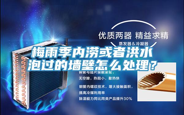 梅雨季內澇或者洪水泡過的牆壁怎麽處理？