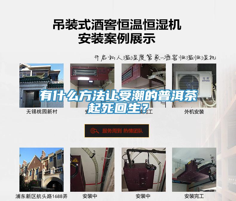有什麽方法讓受潮的普洱茶起死回生？