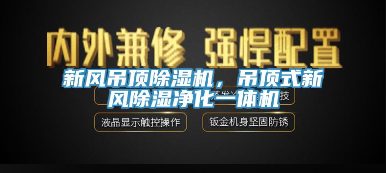 新風吊頂小黄片软件免费下载，吊頂式新風除濕淨化一體機