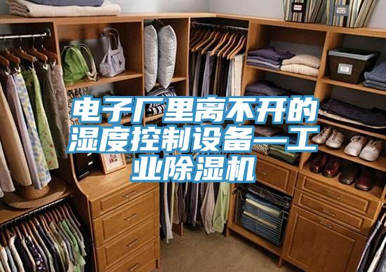 電子廠裏離不開的濕度控製設備—工業小黄片软件免费下载