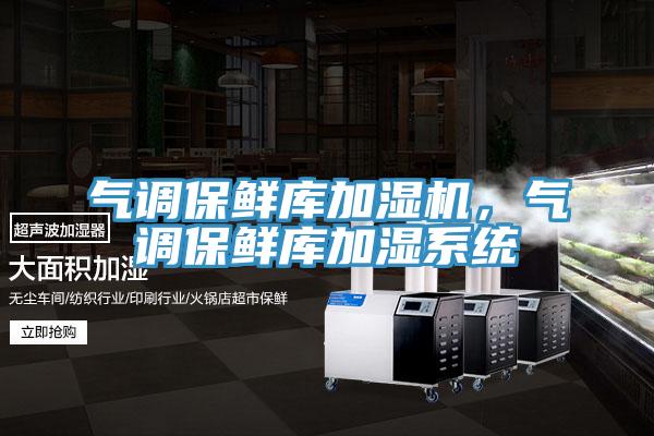 氣調保鮮庫加濕機，氣調保鮮庫加濕係統