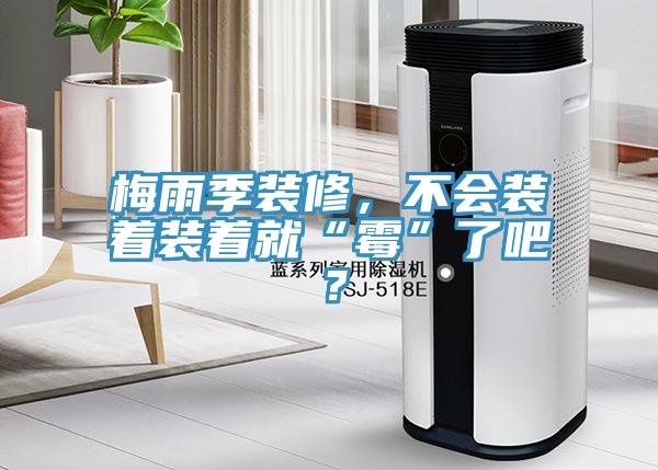 梅雨季裝修，不會裝著裝著就“黴”了吧？