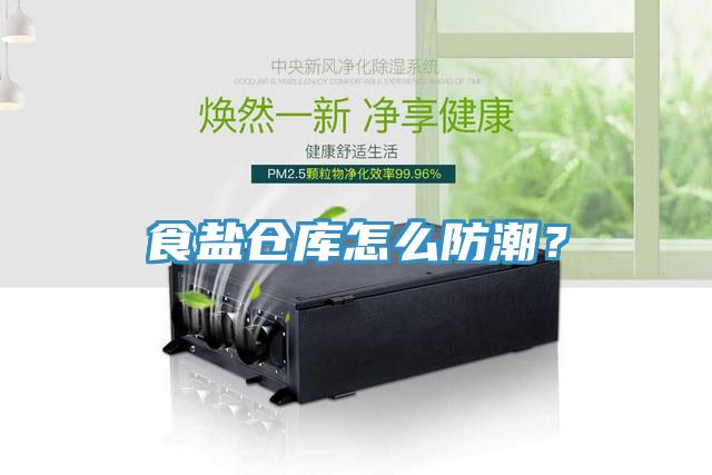 食鹽倉庫怎麽防潮？