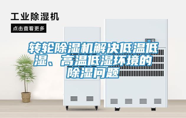 轉輪小黄片软件免费下载解決低溫低濕、高溫低濕環境的除濕問題
