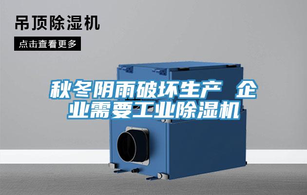 秋冬陰雨破壞生產 企業需要工業小黄片软件免费下载