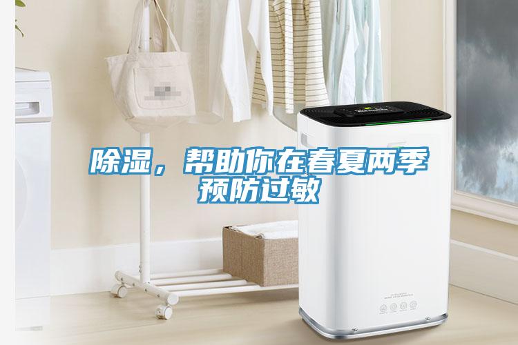 除濕，幫助你在春夏兩季預防過敏