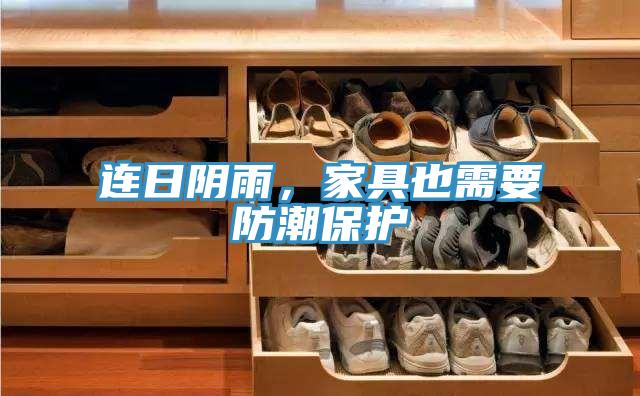 連日陰雨，家具也需要防潮保護