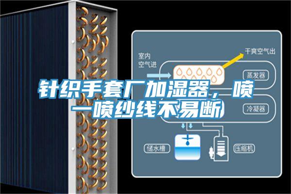 針織手套廠加濕器，噴一噴紗線不易斷