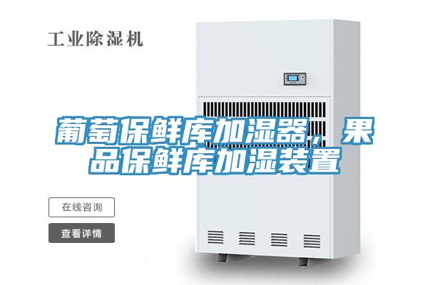 葡萄保鮮庫加濕器，果品保鮮庫加濕裝置
