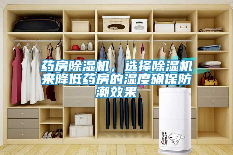 藥房小黄片软件免费下载，選擇小黄片软件免费下载來降低藥房的濕度確保防潮效果