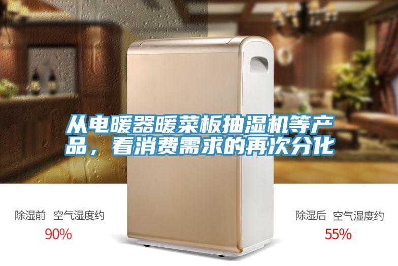 從電暖器暖菜板抽濕機等產品，看消費需求的再次分化