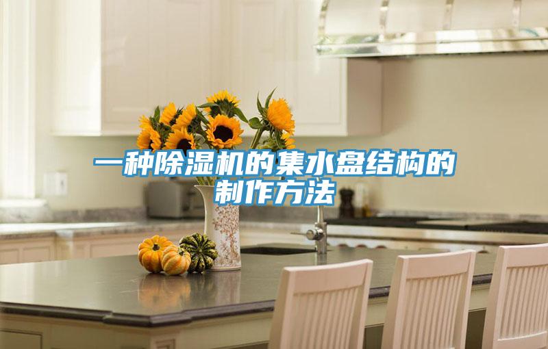一種小黄片软件免费下载的集水盤結構的製作方法