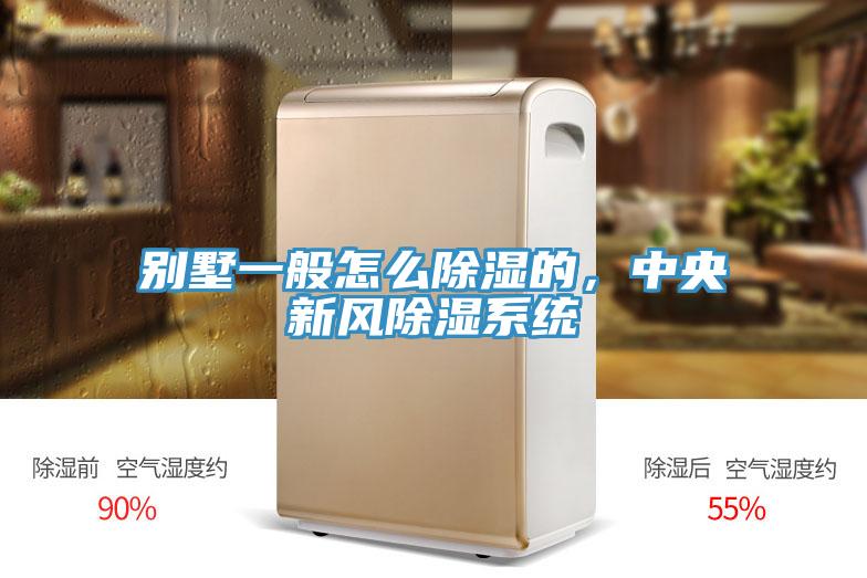 別墅一般怎麽除濕的，中央新風除濕係統