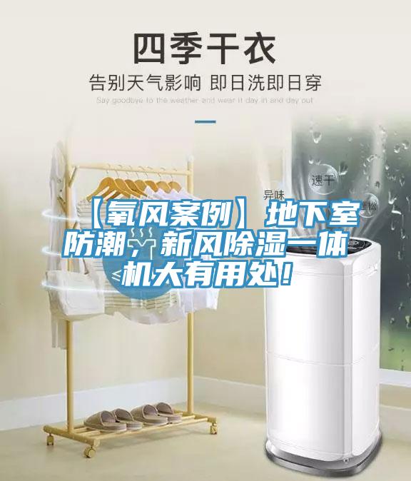 【氧風案例】地下室防潮，新風除濕一體機大有用處！