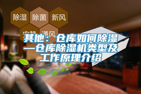 其他：倉庫如何除濕—倉庫小黄片软件免费下载類型及工作原理介紹