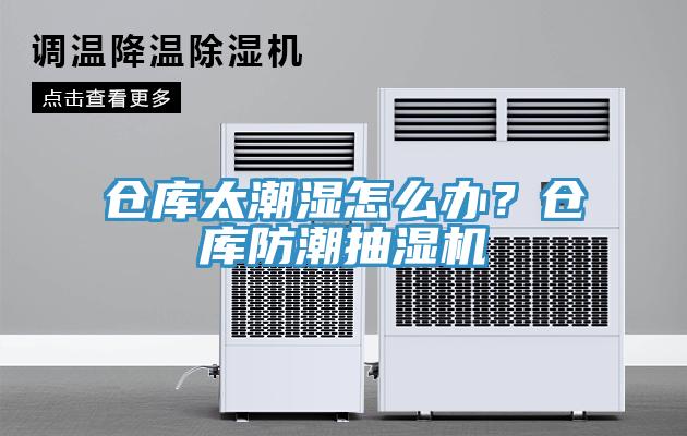 倉庫太潮濕怎麽辦？倉庫防潮抽濕機