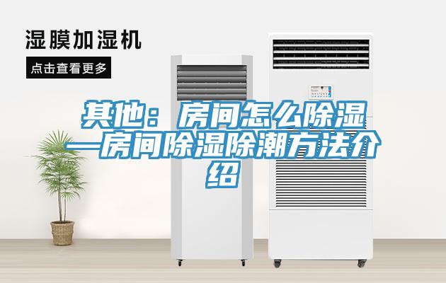 其他：房間怎麽除濕—房間除濕除潮方法介紹