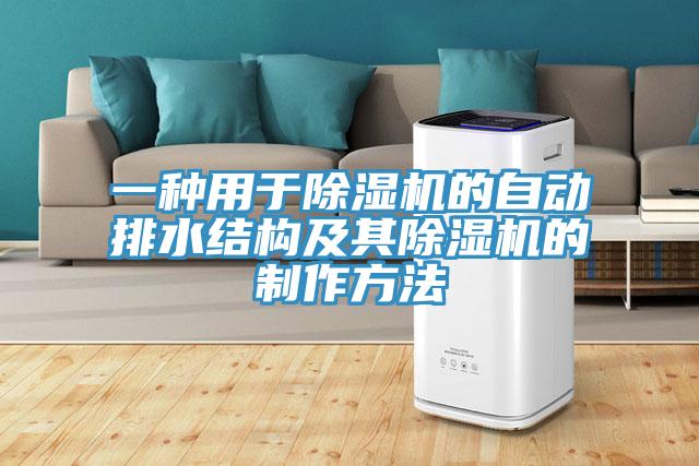 一種用於小黄片软件免费下载的自動排水結構及其小黄片软件免费下载的製作方法