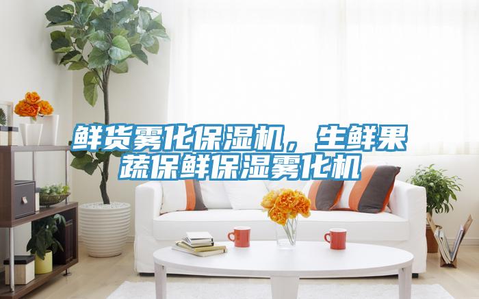鮮貨霧化保濕機，生鮮果蔬保鮮保濕霧化機