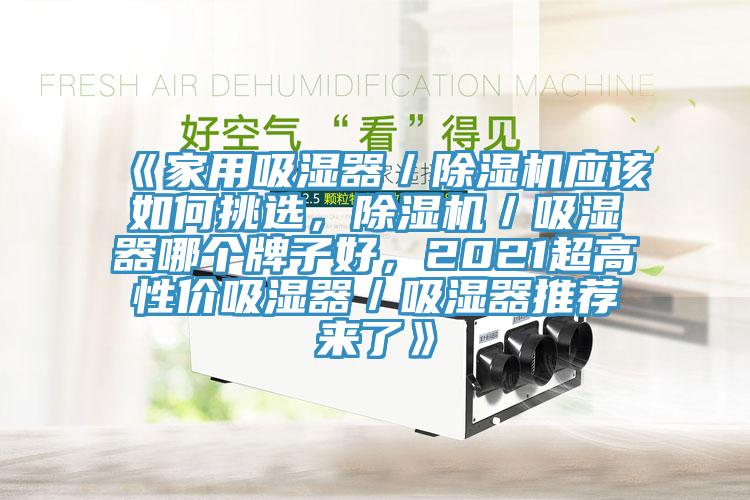 《家用吸濕器／小黄片软件免费下载應該如何挑選，小黄片软件免费下载／吸濕器哪個牌子好，2021超高性價吸濕器／吸濕器推薦來了》