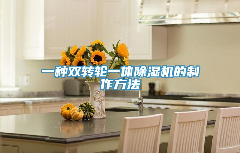 一種雙轉輪一體小黄片软件免费下载的製作方法