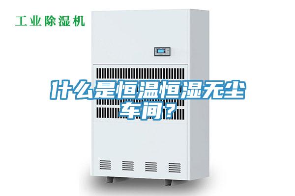 什麽是恒溫恒濕無塵車間？