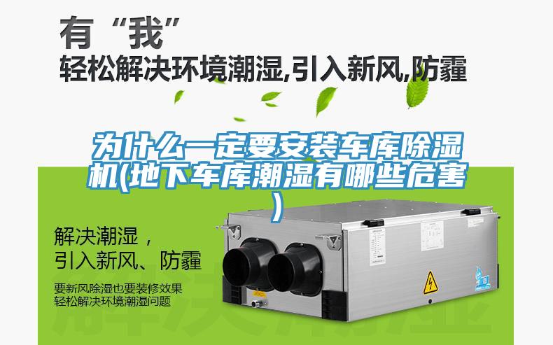 為什麽一定要安裝車庫小黄片软件免费下载(地下車庫潮濕有哪些危害)