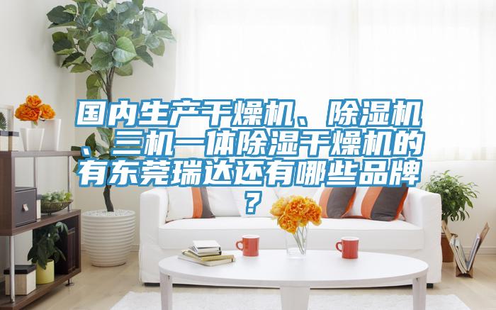 國內生產幹燥機、小黄片软件免费下载、三機一體除濕幹燥機的有東莞瑞達還有哪些品牌？