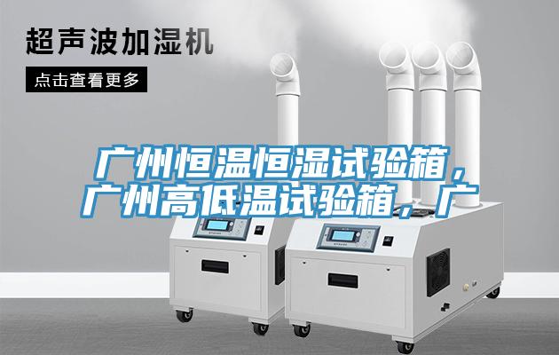 廣州恒溫恒濕試驗箱，廣州高低溫試驗箱，廣