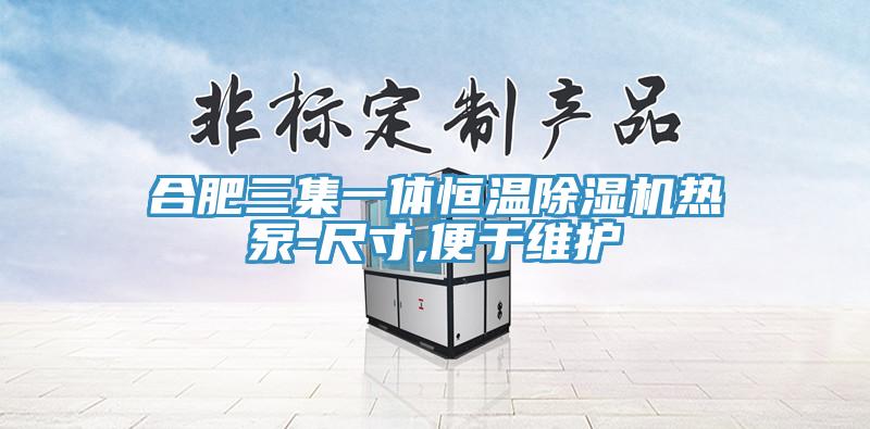 合肥三集一體恒溫小黄片软件免费下载熱泵-尺寸,便於維護