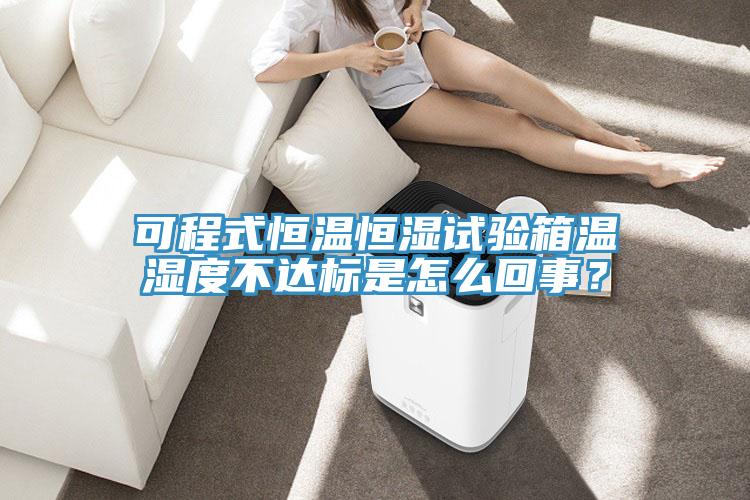 可程式恒溫恒濕試驗箱溫濕度不達標是怎麽回事？